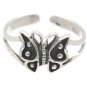 Sterling Silver - Monarch Butterfly - Toe Ring TRSS142