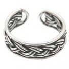 Sterling Silver - Braid Style 1 - Toe Ring TRSS144