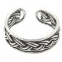 Sterling Silver - Braid Style 1 - Toe Ring TRSS144