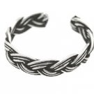 Sterling Silver - Braid Style 2 - Toe Ring TRSS145
