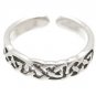 Sterling Silver - Loose Braid - Toe Ring TRSS159