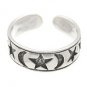 Sterling Silver - Stars & Moons - Toe Ring TRSS17
