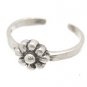 Sterling Silver - Flower - Toe Ring TRSS31