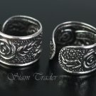 Sterling Silver Rose Ear Cuffs CSS124