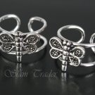 Sterling Silver Dragonfly Ear Cuffs CSS322