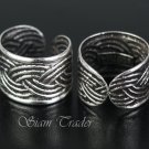Sterling Silver - Weave - Ear Cuffs CSS258