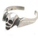 Sterling Silver - Skull - Toe Ring TRSS68