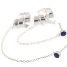 Sterling Silver Earring / Ear Cuff Combo AESS1287