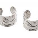 Sterling Silver Canoe Ear Cuffs AESS1630