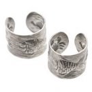 Sterling Silver Big Fish Ear Cuffs AESS1633