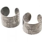 Sterling Silver Etched Tree Ear Cuffs AESS1638