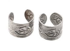 Sterling Silver Leaf Ear Cuffs AESS1637