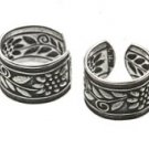 Sterling Silver Sunflower Ear Cuffs CSS111