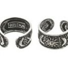 Sterling Silver Sun and Moons Cuffs CSS130