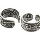 Sterling Silver Waves Ear Cuffs CSS133