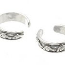 Sterling Silver Swimming Dolphins Ear Cuffs CSS184