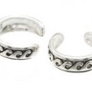 Sterling Silver Little Waves Ear Cuffs CSS185