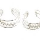 Sterling Silver Cork Screw Ear Cuffs CSS191