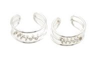 Sterling Silver Cork Screw Ear Cuffs CSS191