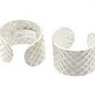 Sterling Silver Scaled Ear Cuffs CSS194