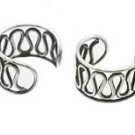 Sterling Silver Fancy Ear Cuffs CSS203