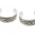 Sterling Silver Slim Braid Ear Cuffs CSS218