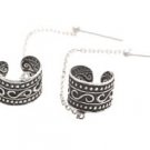 Sterling Silver Ear Cuffs w/ Earrings Combo CSS225