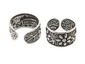 Sterling Silver Daisy Ear Cuffs CSS243