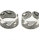 Sterling Silver Waves Ear Cuffs CSS259