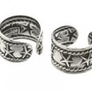 Sterling Silver Stars Ear Cuffs CSS261