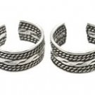 Sterling Silver 4 Rope and Chain Ear Cuffs CSS262
