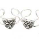 Sterling Silver Wire Frame Cat Face Ear Cuffs CSS288