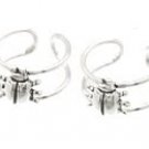Sterling Silver Beetle/Scarab Ear Cuffs CSS314