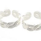 Sterling Silver Braided Strands Ear Cuffs CSS321