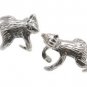 Sterling Silver Hugging Bear Ear Cuffs CSS359