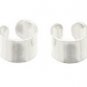 Sterling Silver 'Classic Smooth' Ear Cuffs CSS374