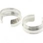 Sterling Silver Classic Edged Band Ear Cuffs CSS94