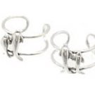 Sterling Silver Dolphin Family Ear Cuffs CSS325