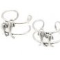 Sterling Silver Dolphin Family Ear Cuffs CSS325