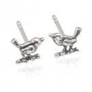 Sterling Silver Sparrow Earrings AESS47