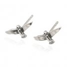 Sterling Silver Bird in Flight Earrings AESS48