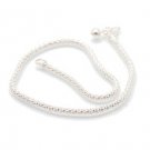 Sterling Silver 9" Anklet AKSS5