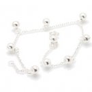 Sterling Silver 9" Anklet AKSS17