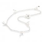 Sterling Silver 9" Anklet AKSS18