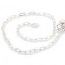 Sterling Silver 10" Anklet AKSS23