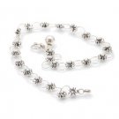 Sterling Silver 9" Anklet AKSS24