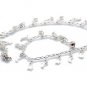 Sterling Silver 9.5" Anklet AKSS35