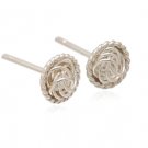 Sterling Silver Rope and Twine Earrings AESS65