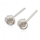 Sterling Silver Linked Rings Earrings AESS66