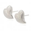 Sterling Silver Fancy Leaf AESS72